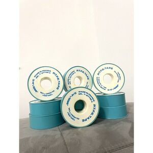 New Teflon Plumbing Thread Seal Tape 3/4"x1296" PTFE Roll (10 Roll)